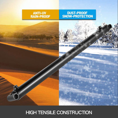 Hydraulic Cylinder 2 Bore 36 Stroke Hydraulic Ram Cylinder 3000psi Hydraulic Cylinders Welded Double Acting Cross Tube SAE6 Port Hydraulic Lifting Cylinder - www.Shopthatapp.com #