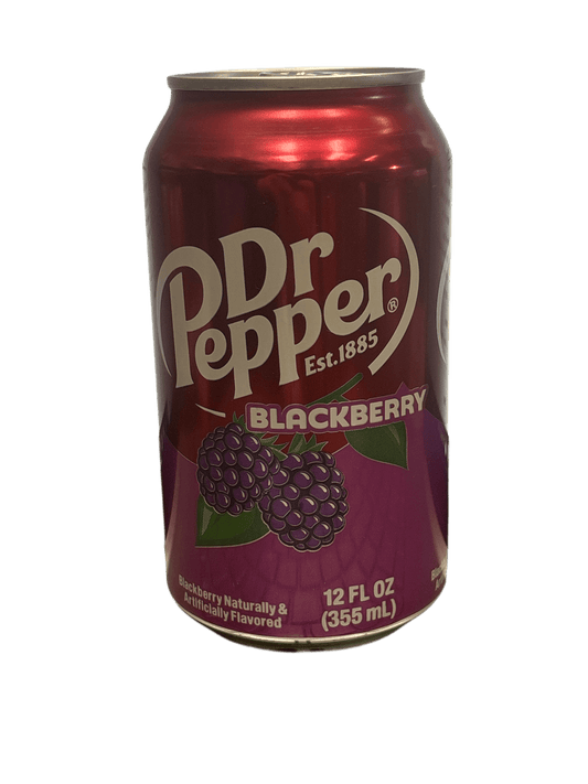 Dr. Pepper Blackberry Soda Can 355ML - U.S Edition - www.Shopthatapp.com