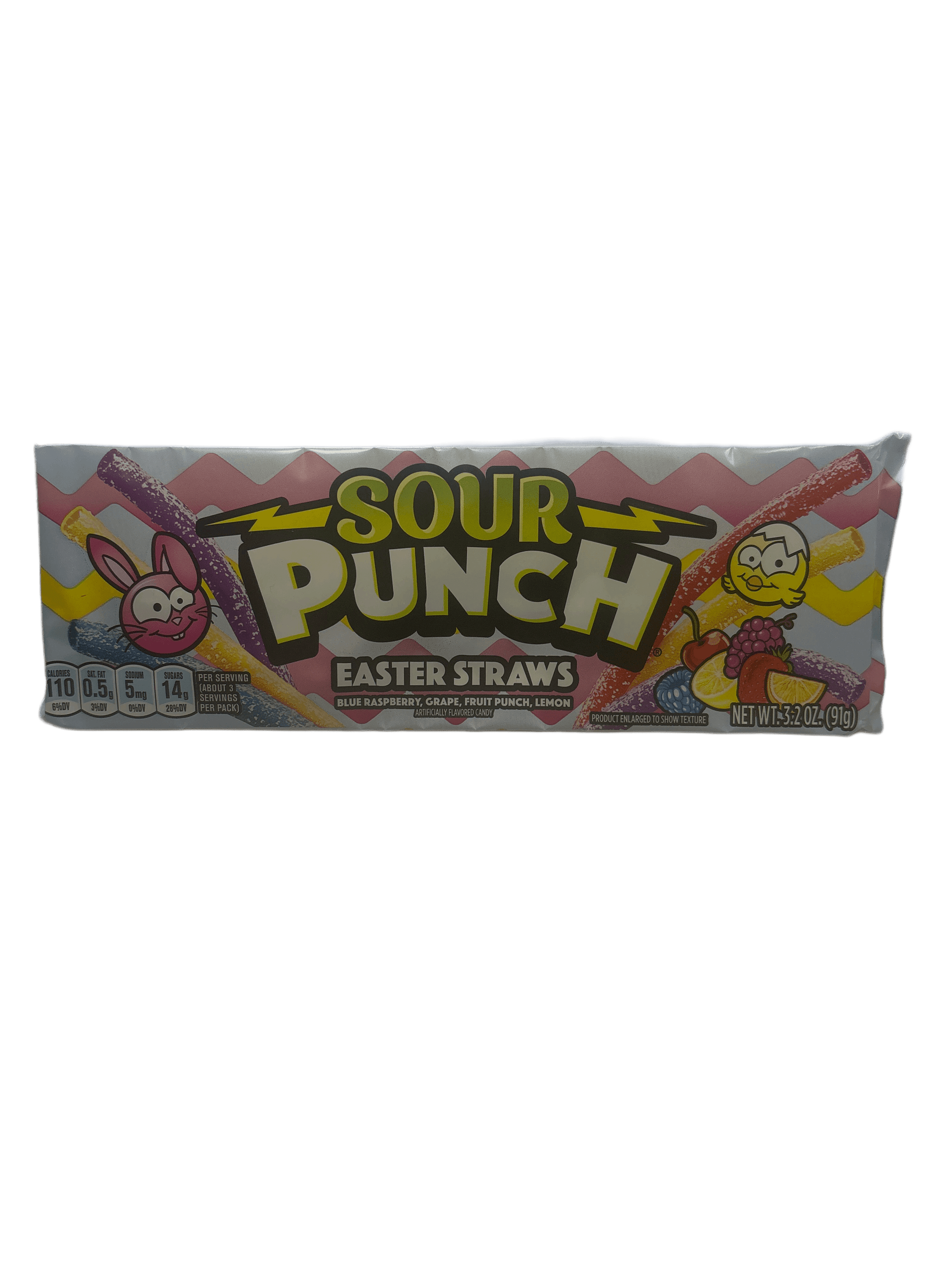 Sour Punch Easter Straws Candy 3.2OZ - www.Shopthatapp.com