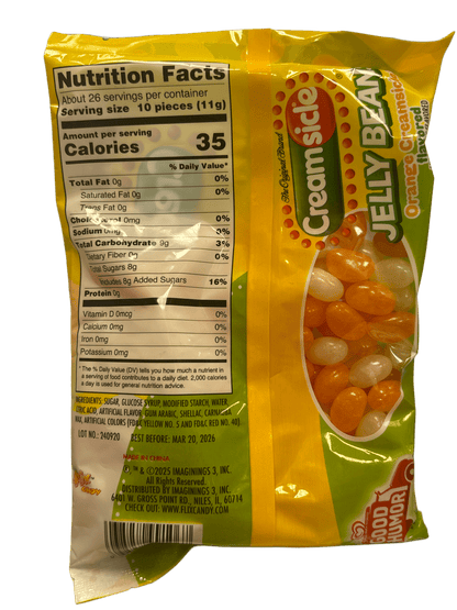 Orange Creamsicle Jelly Beans 10OZ - U.S Edition - www.Shopthatapp.com