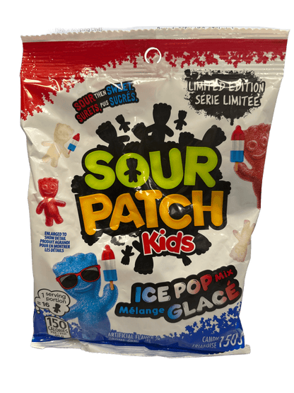 Sour Patch Kids Ice Pop 150G limited Edition - Canadian Edition - www.Shopthatapp.com