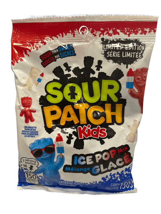 Sour Patch Kids Ice Pop 150G limited Edition - Canadian Edition - www.Shopthatapp.com