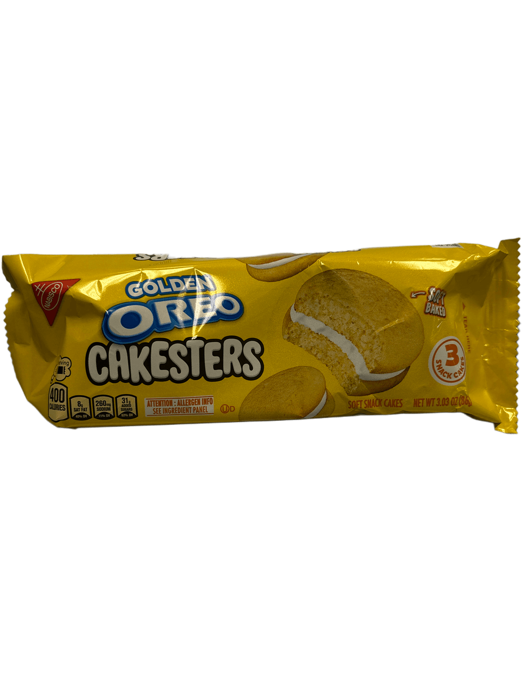Oreo Golden Cakesters 3 Pack - 3.03OZ - U.S Edition - www.Shopthatapp.com