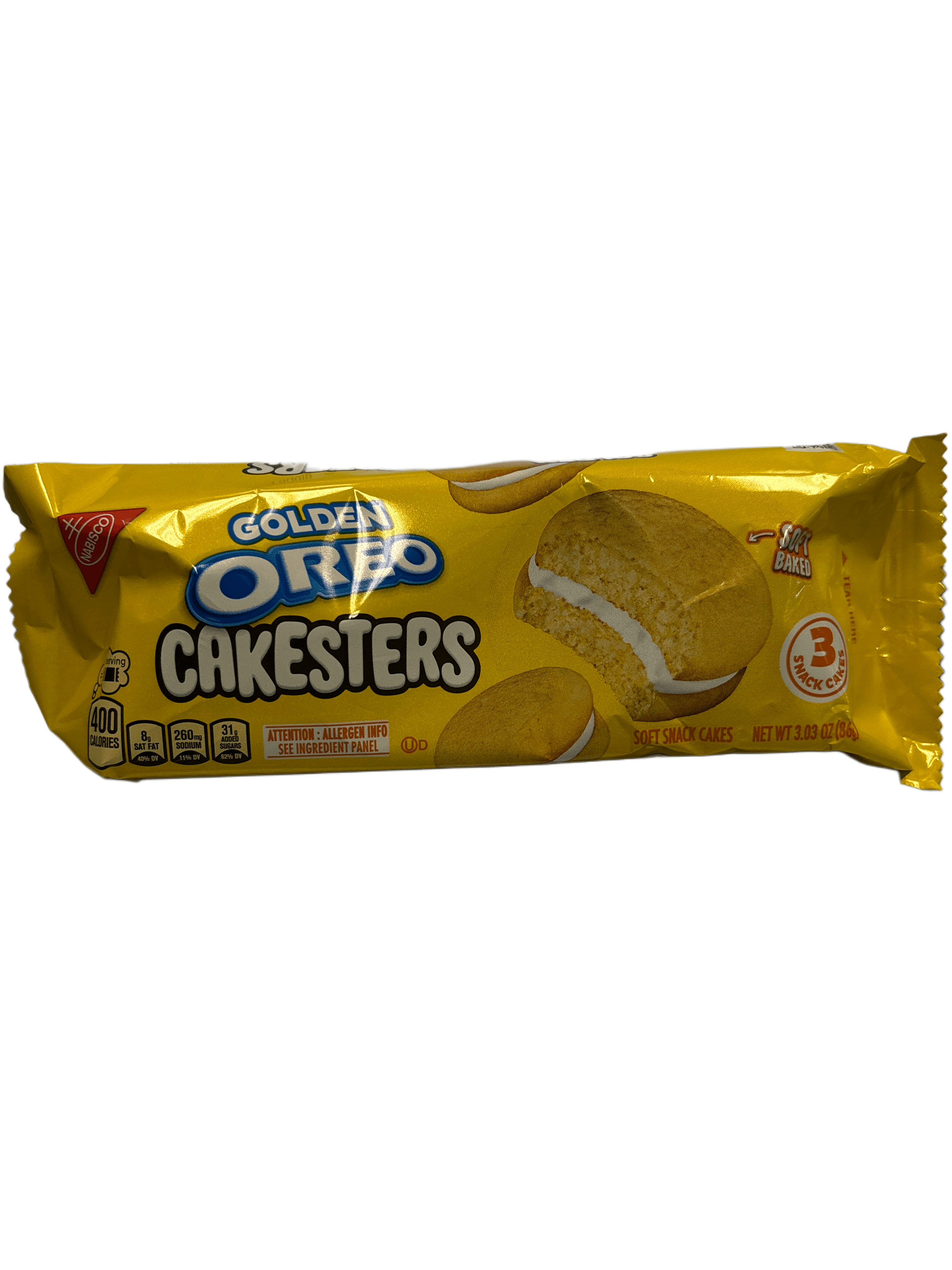 Oreo Golden Cakesters 3 Pack - 3.03OZ - U.S Edition - www.Shopthatapp.com