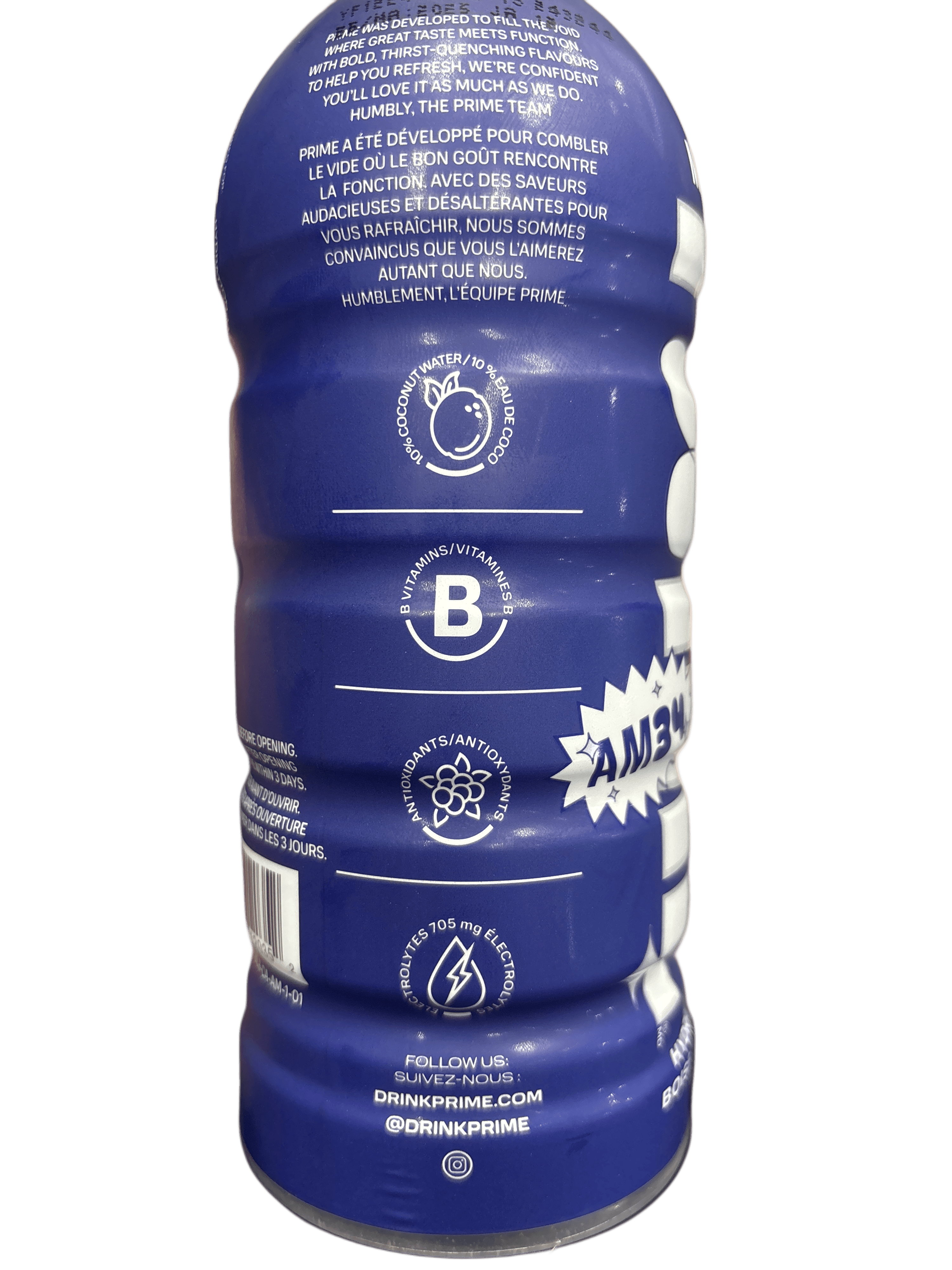 Prime Hydration Auston Matthews Limited Edition 500ML - Canadian Edition - www.Shopthatapp.com