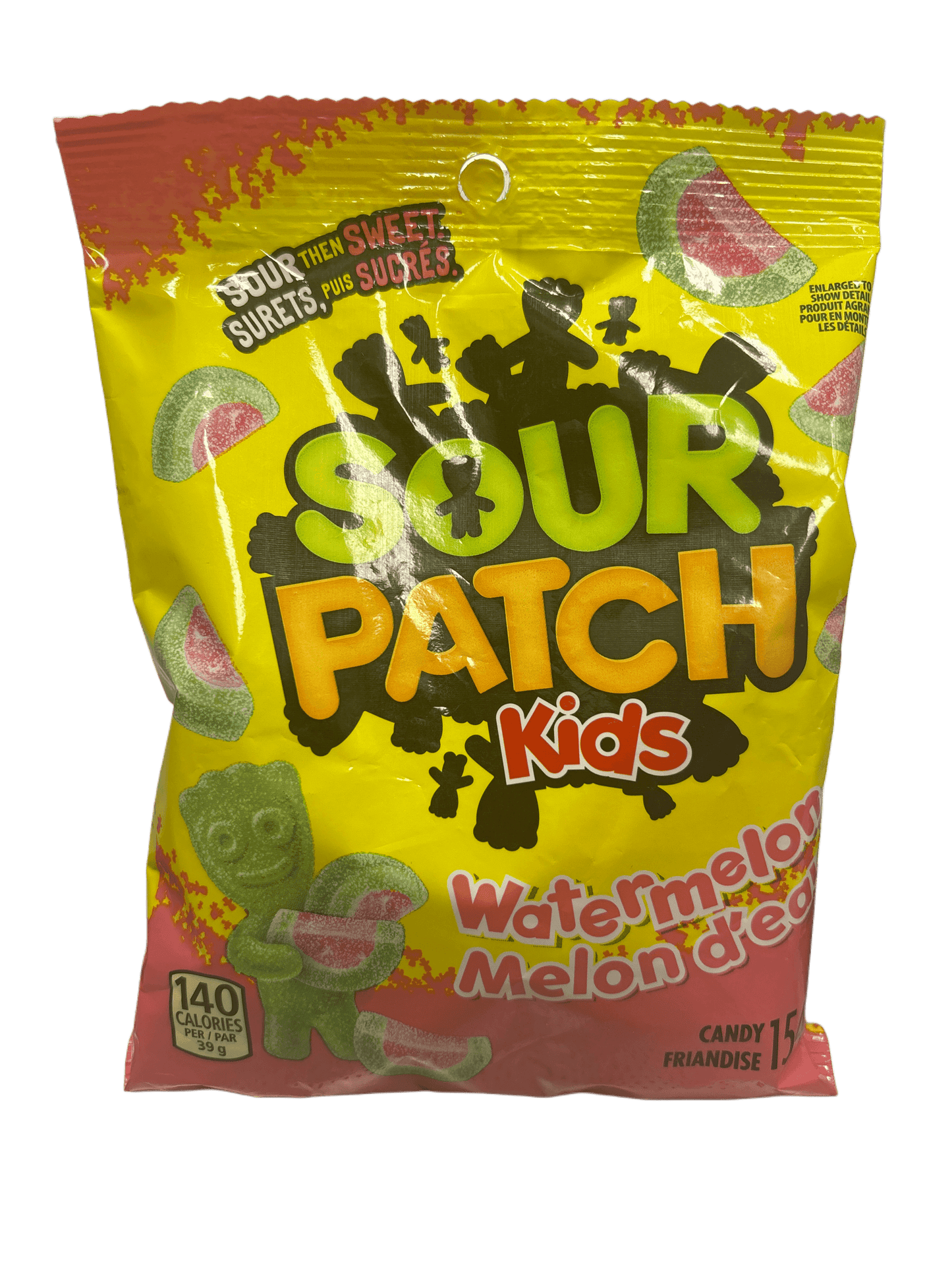 Sour Patch Kids Watermelon Candy Bag 154G - Canadian Edition - www.Shopthatapp.com