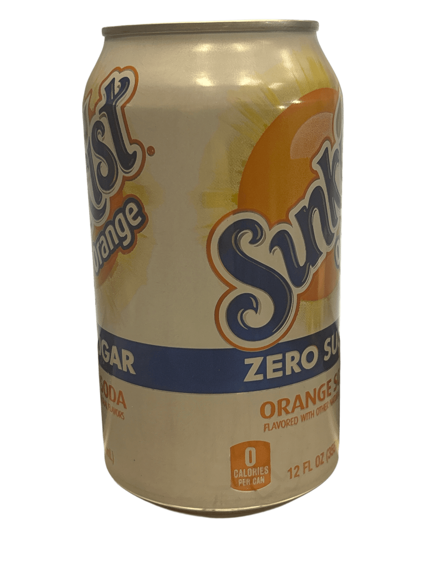 Sunkist Orange Zero Sugar Soda 355ML - U.S Edition - www.Shopthatapp.com