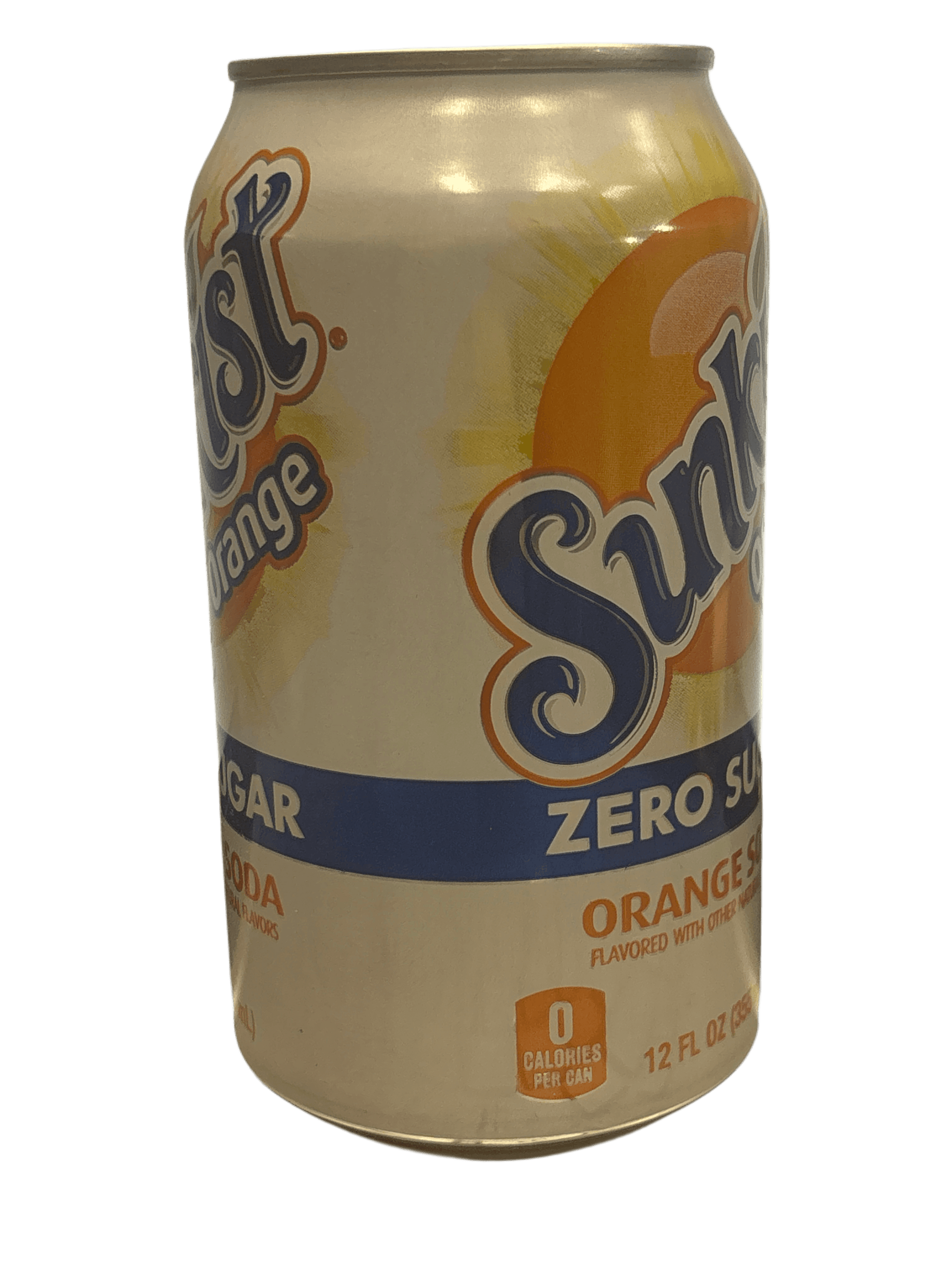 Sunkist Orange Zero Sugar Soda 355ML - U.S Edition - www.Shopthatapp.com