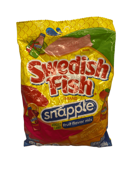 Swedish Fish Snapple Fruit Flavor Mix Candy Bag 228G - U.S Edition - www.Shopthatapp.com