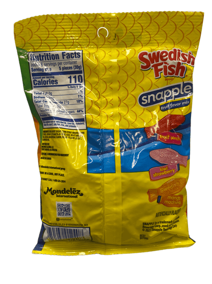 Swedish Fish Snapple Fruit Flavor Mix Candy Bag 228G - U.S Edition - www.Shopthatapp.com