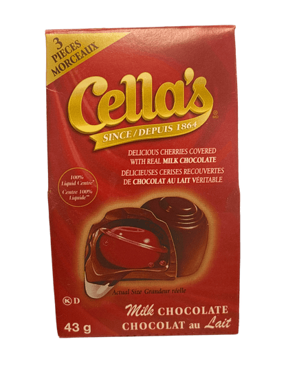 Cella's Delicious Cherry Chocolate 43G - Canadian Edition - www.Shopthatapp.com