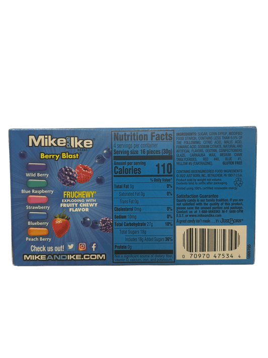 Mike & Ike Berry Blast Theatre Box 4.25OZ - U.S Edition - www.Shopthatapp.com