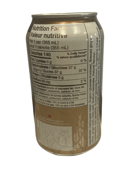 Canada Dry Ginger Beer 355ML - Canada Edition - www.Shopthatapp.com