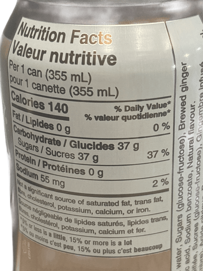Canada Dry Ginger Beer 355ML - Canada Edition - www.Shopthatapp.com