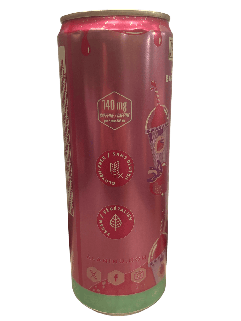 Alani Nu Pink Slush Energy Drink 355ML - Canada Edition - www.Shopthatapp.com