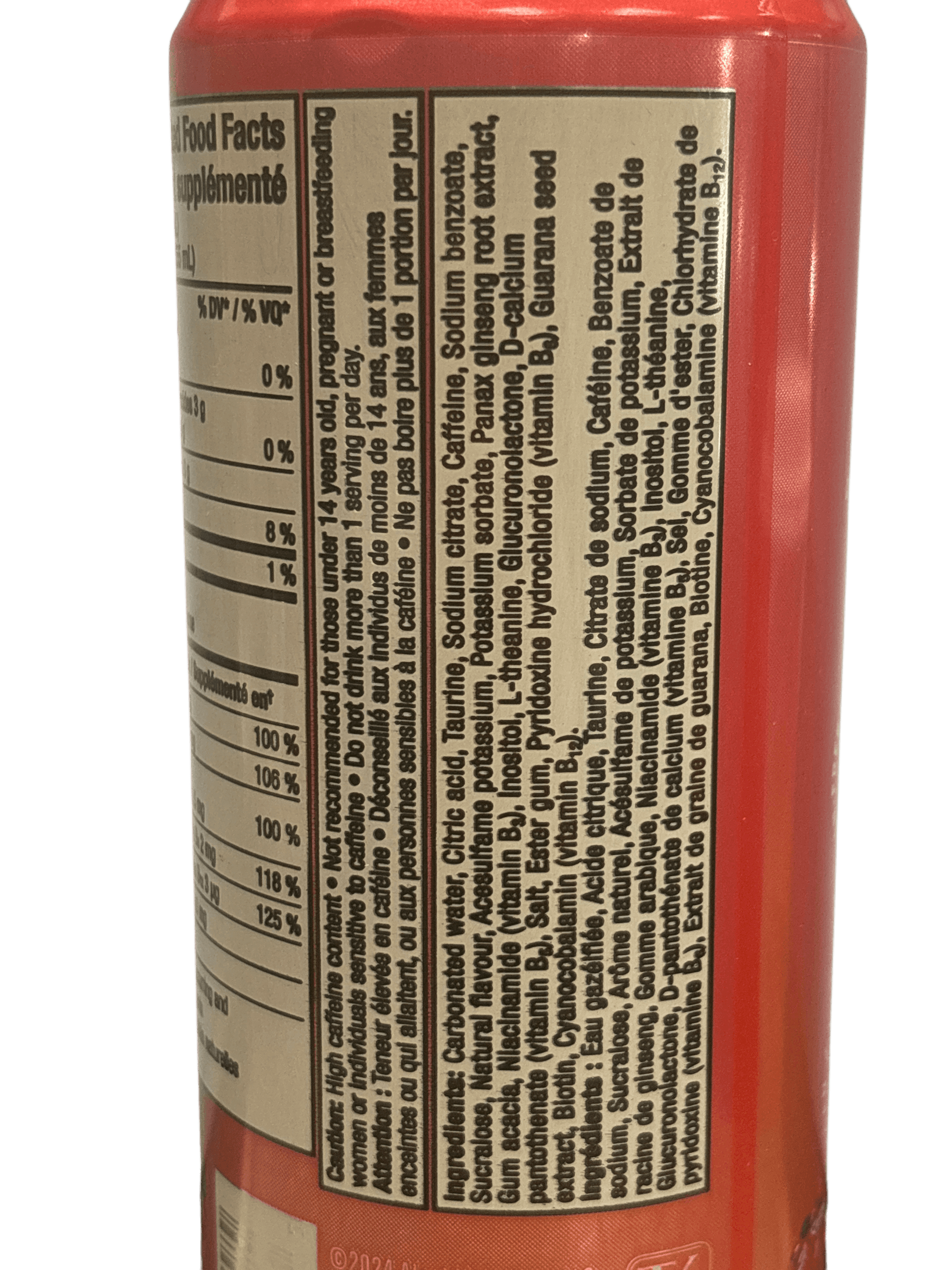 Alani Nu Strawberry Sunrise Energy Drink 355ML - Canadian Edition - www.Shopthatapp.com