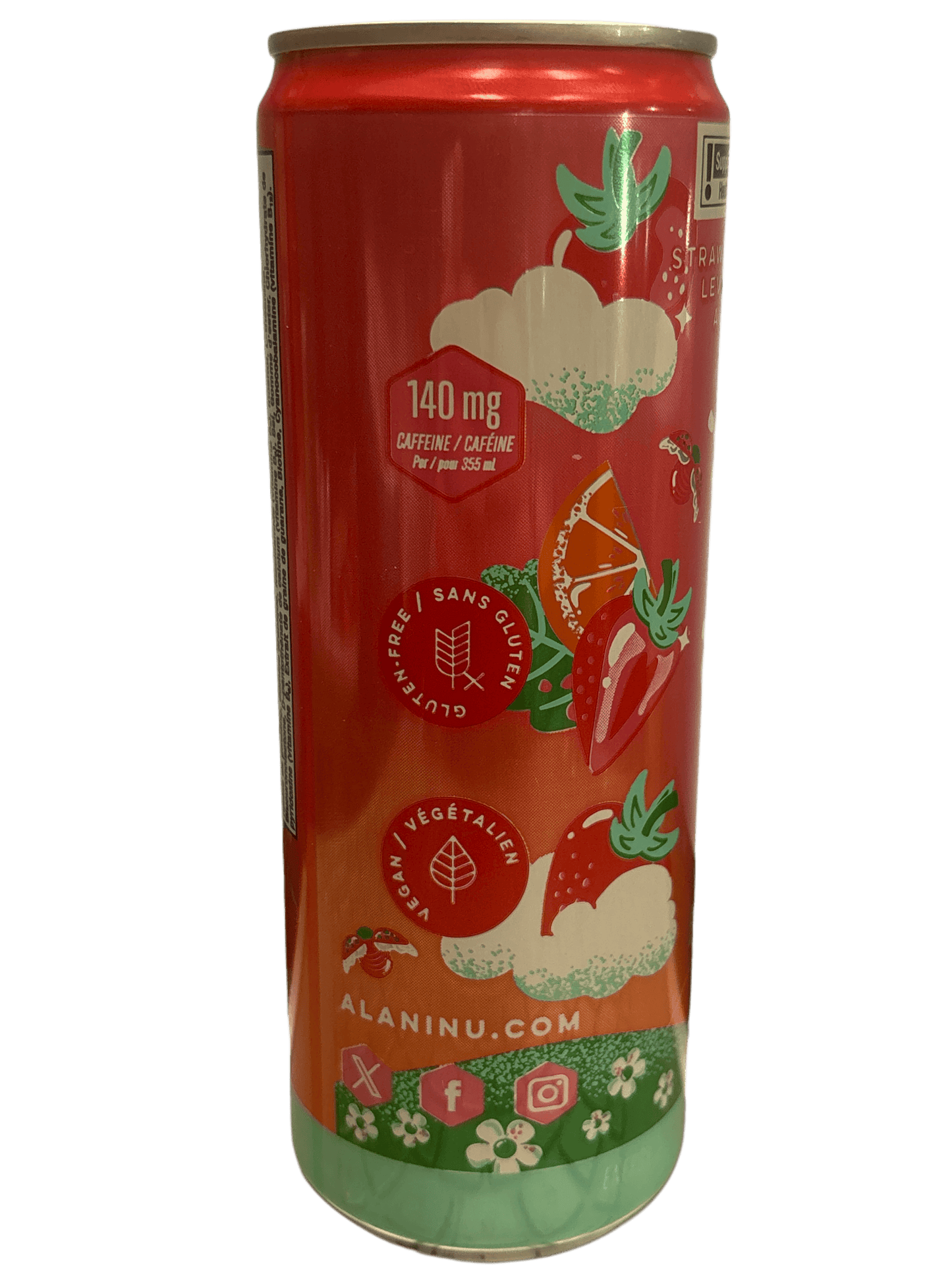 Alani Nu Strawberry Sunrise Energy Drink 355ML - Canadian Edition - www.Shopthatapp.com