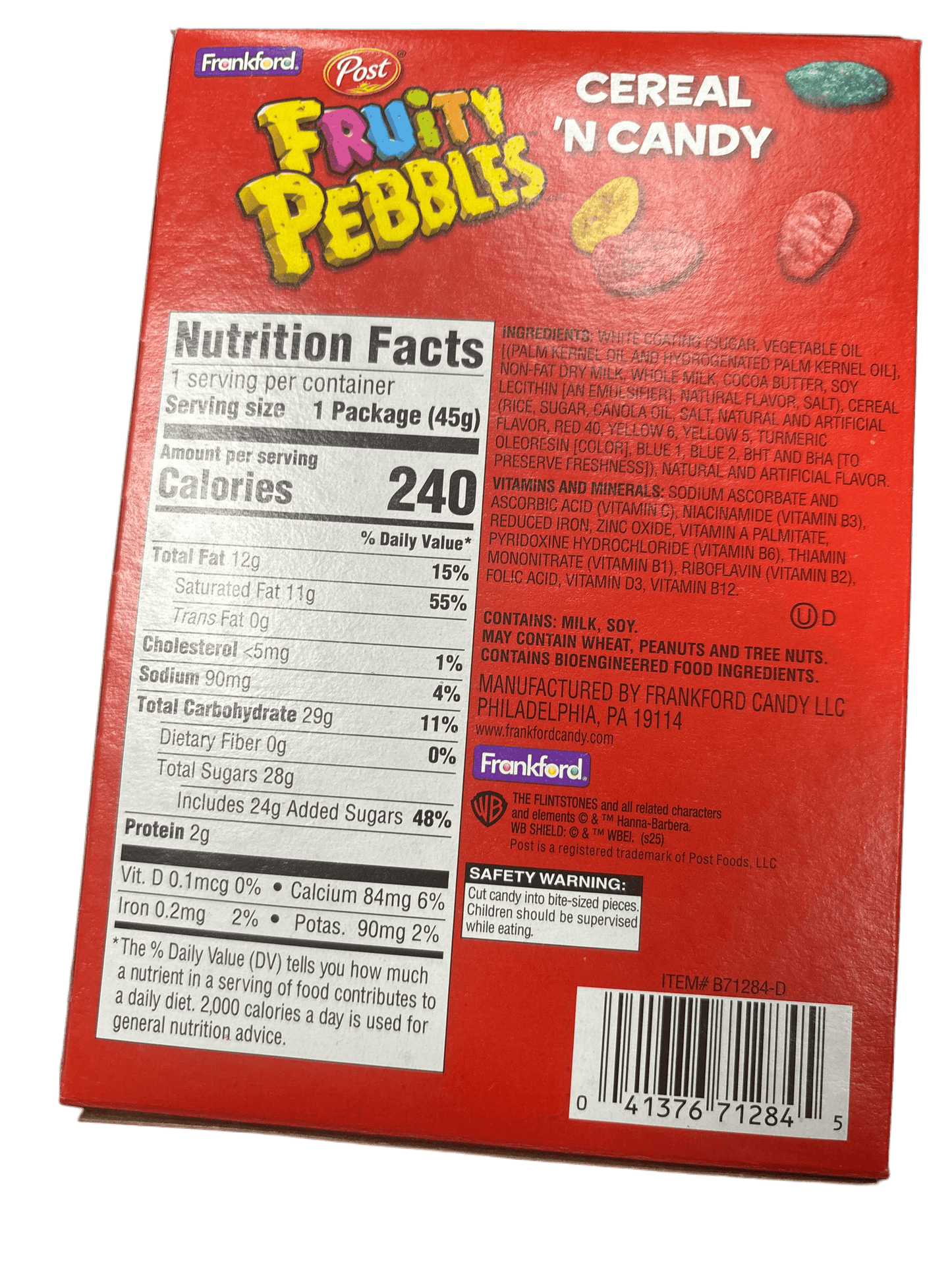 Fruity Pebbles Cereal 'N Candy Easter Bunny - www.Shopthatapp.com