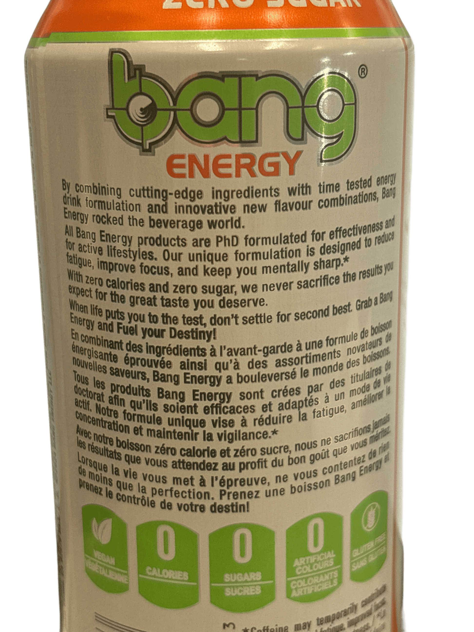 BANG Energy Peach Mango Drink 473ML - Canada Edition - www.Shopthatapp.com