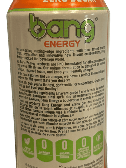 BANG Energy Peach Mango Drink 473ML - Canada Edition - www.Shopthatapp.com