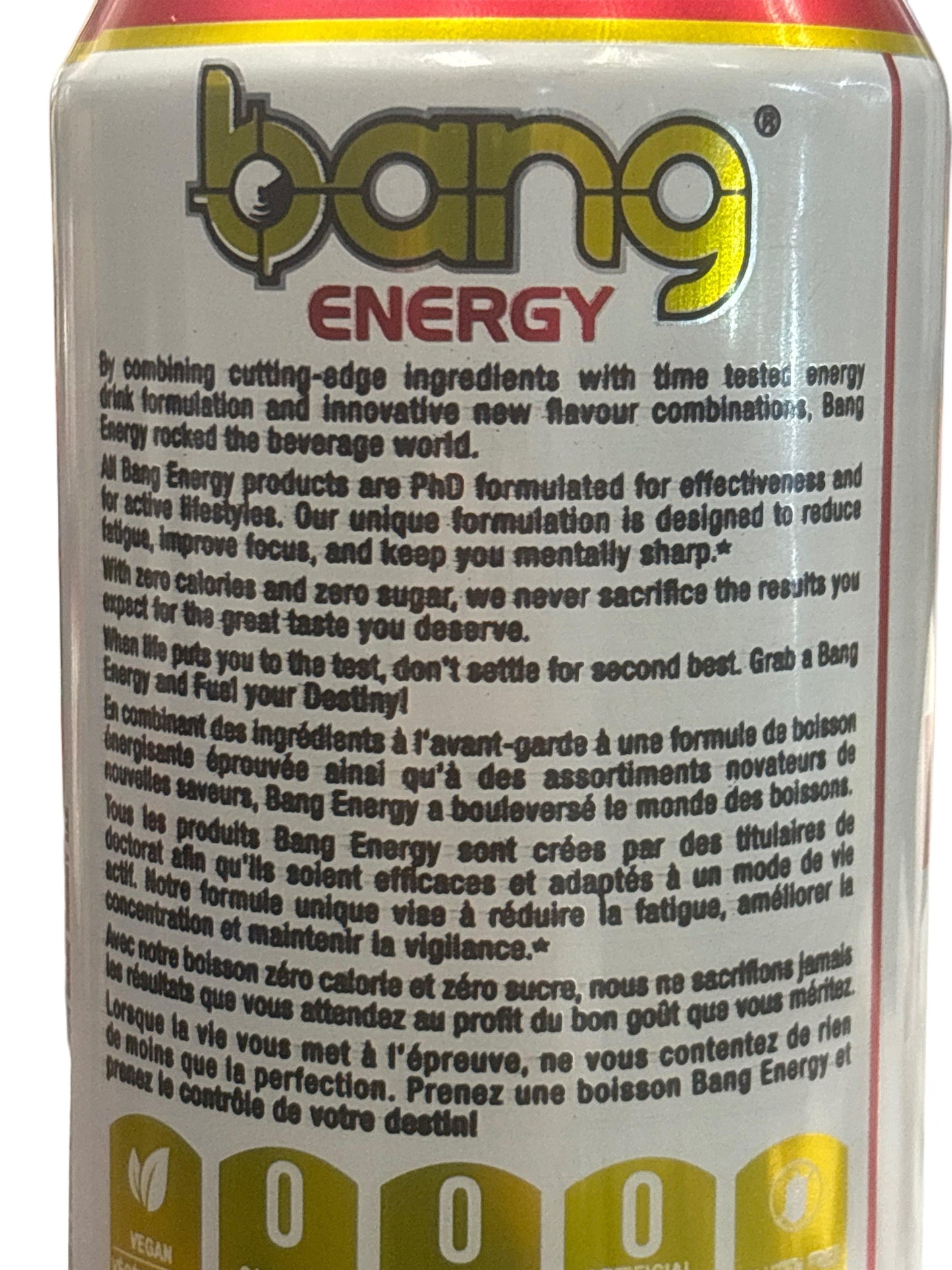 BANG Energy Zero Sugar Black Cherry Drink 473ML - Canada Edition - www.Shopthatapp.com