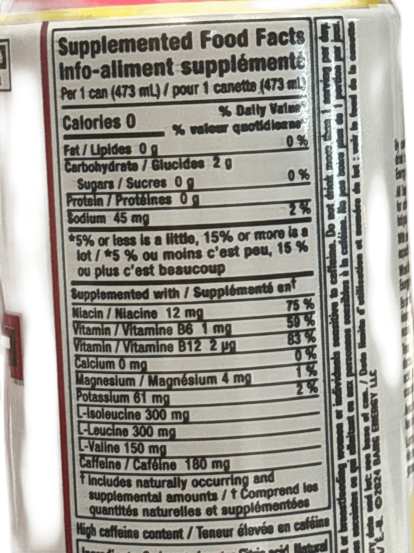 BANG Energy Zero Sugar Black Cherry Drink 473ML - Canada Edition - www.Shopthatapp.com