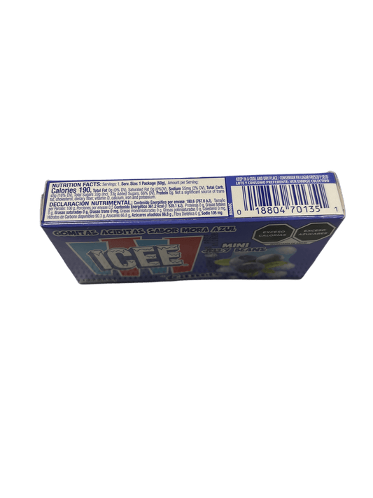 Canel's Icee Mini Blueberry Jelly Beans 50G - Mexican Edition - www.Shopthatapp.com
