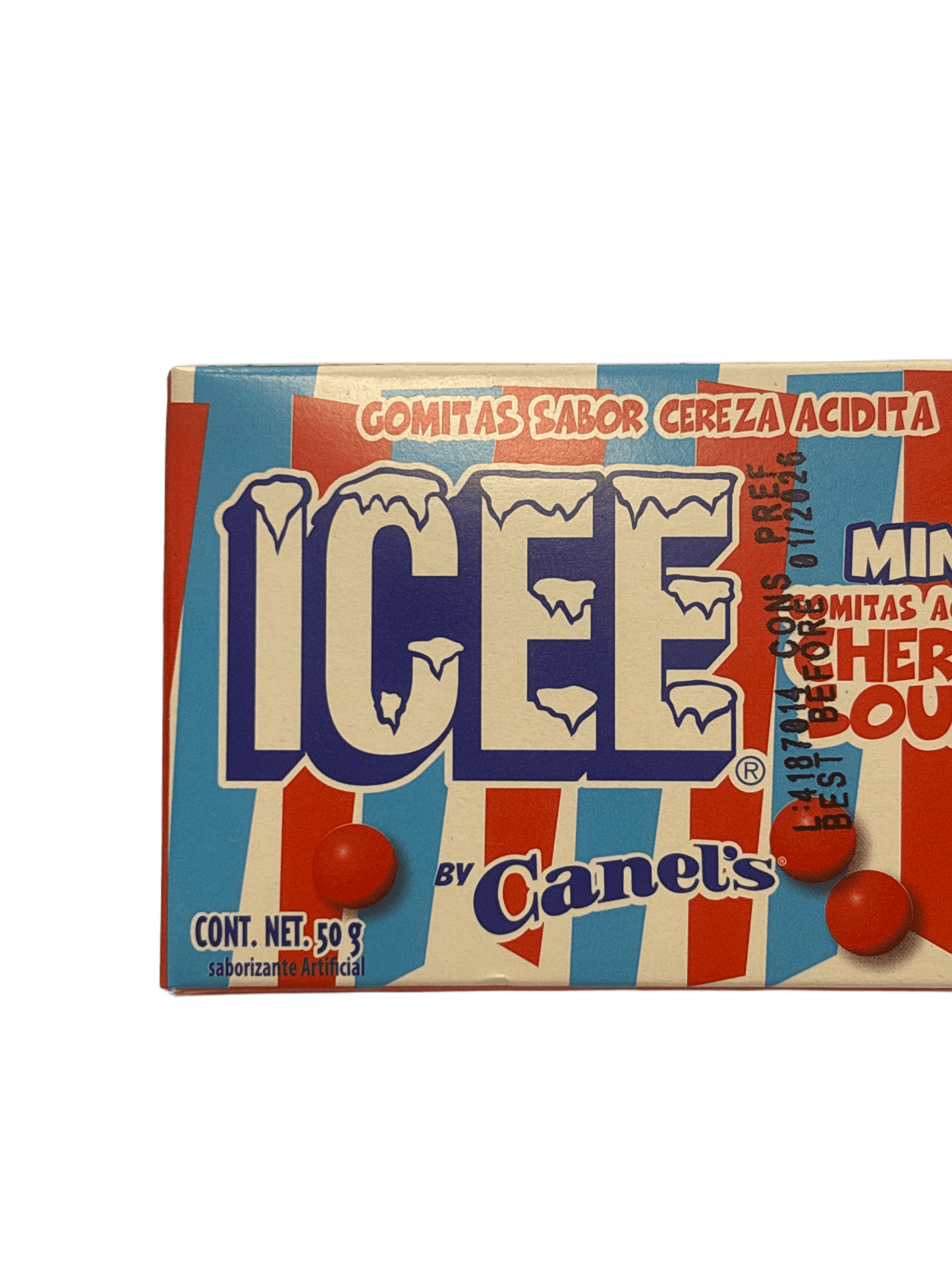 Canel's Icee Mini Cherry Sours Jelly Beans 50G - Mexican Edition - www.Shopthatapp.com