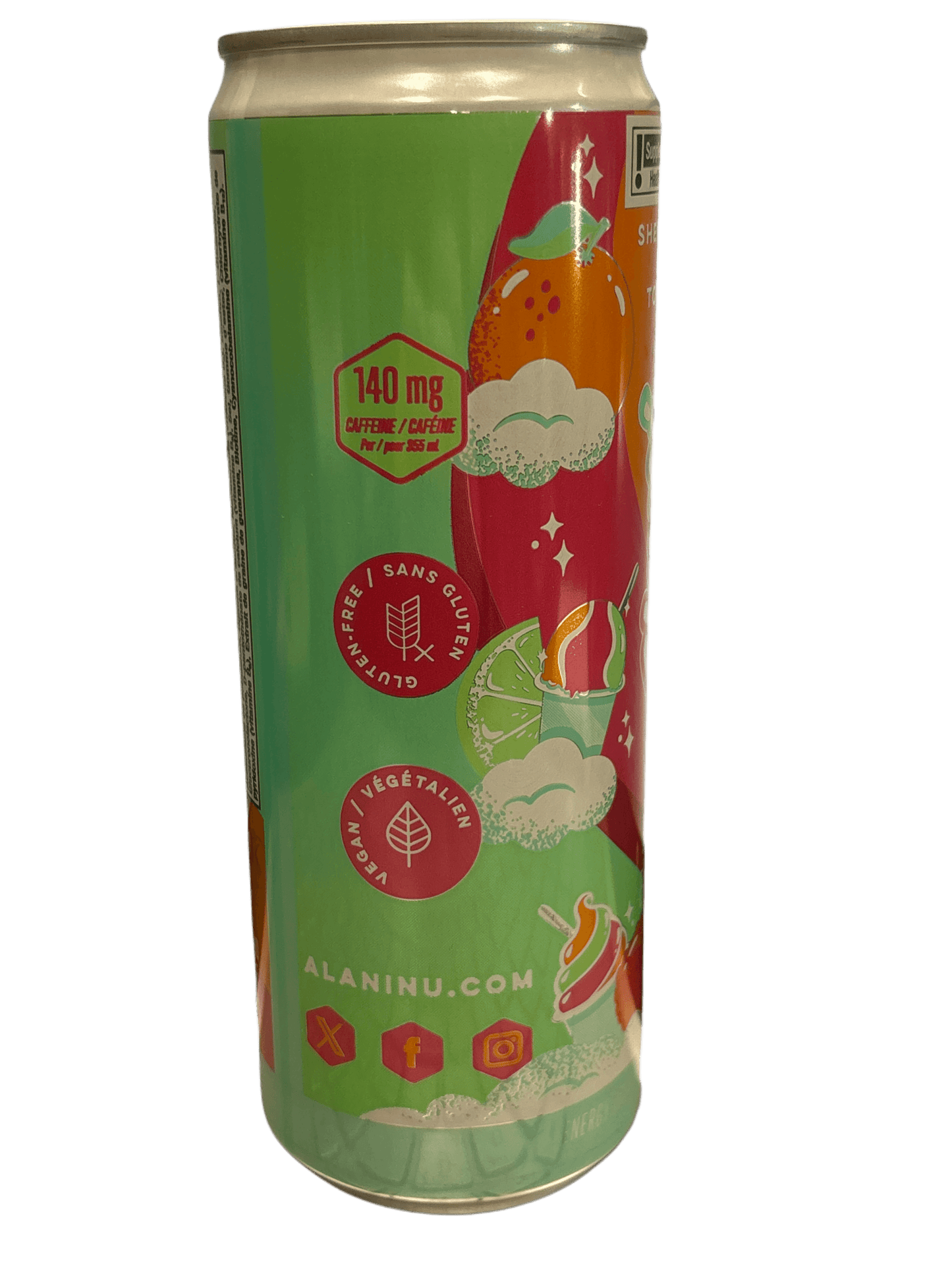 Alani Nu Sherbet Swirl Sorbet Energy Drink 500ML - Canadian Edition - www.Shopthatapp.com
