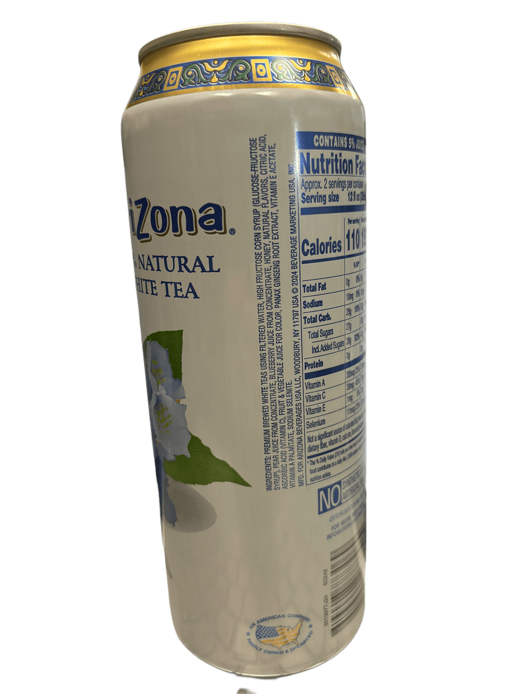 Arizona Blueberry White Tea Drink 500ML - U.S Edition - www.Shopthatapp.com