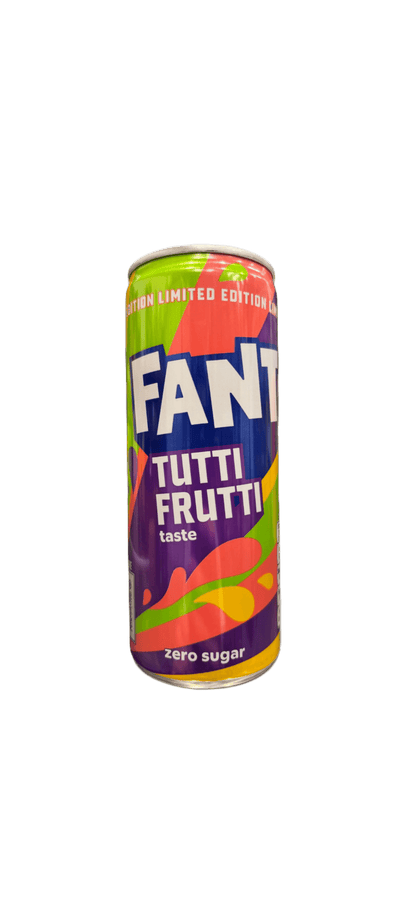 Fanta Tutti Fruitti Taste Zero Sugar Drink 250ML - U.K Limited Edition - www.Shopthatapp.com