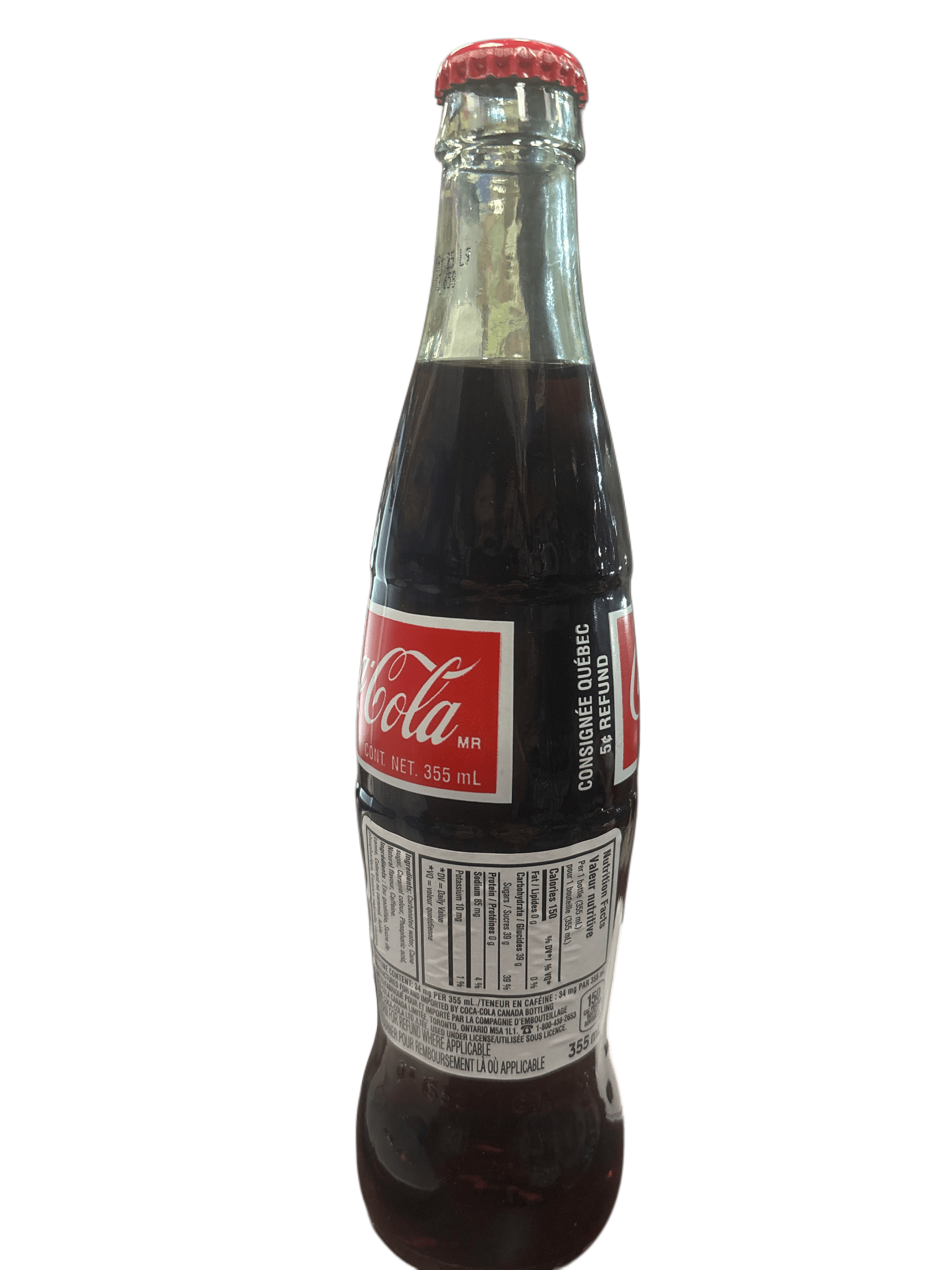 Coca Cola Glass Bottle 355ML - Mexican Edition - www.Shopthatapp.com