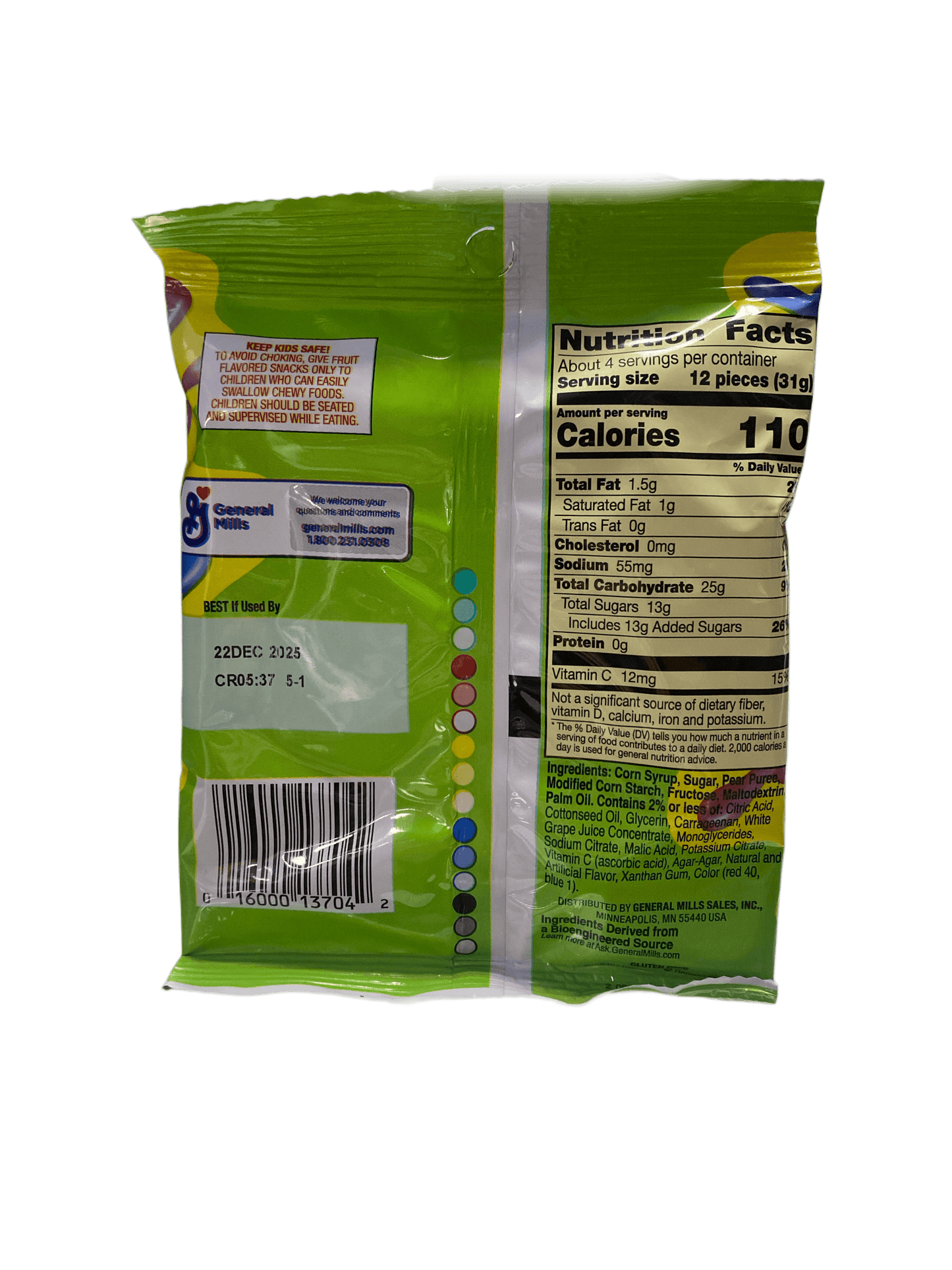 Fruit Gushers Super Sour Berry Bag 4.25OZ - U.S Edition - www.Shopthatapp.com