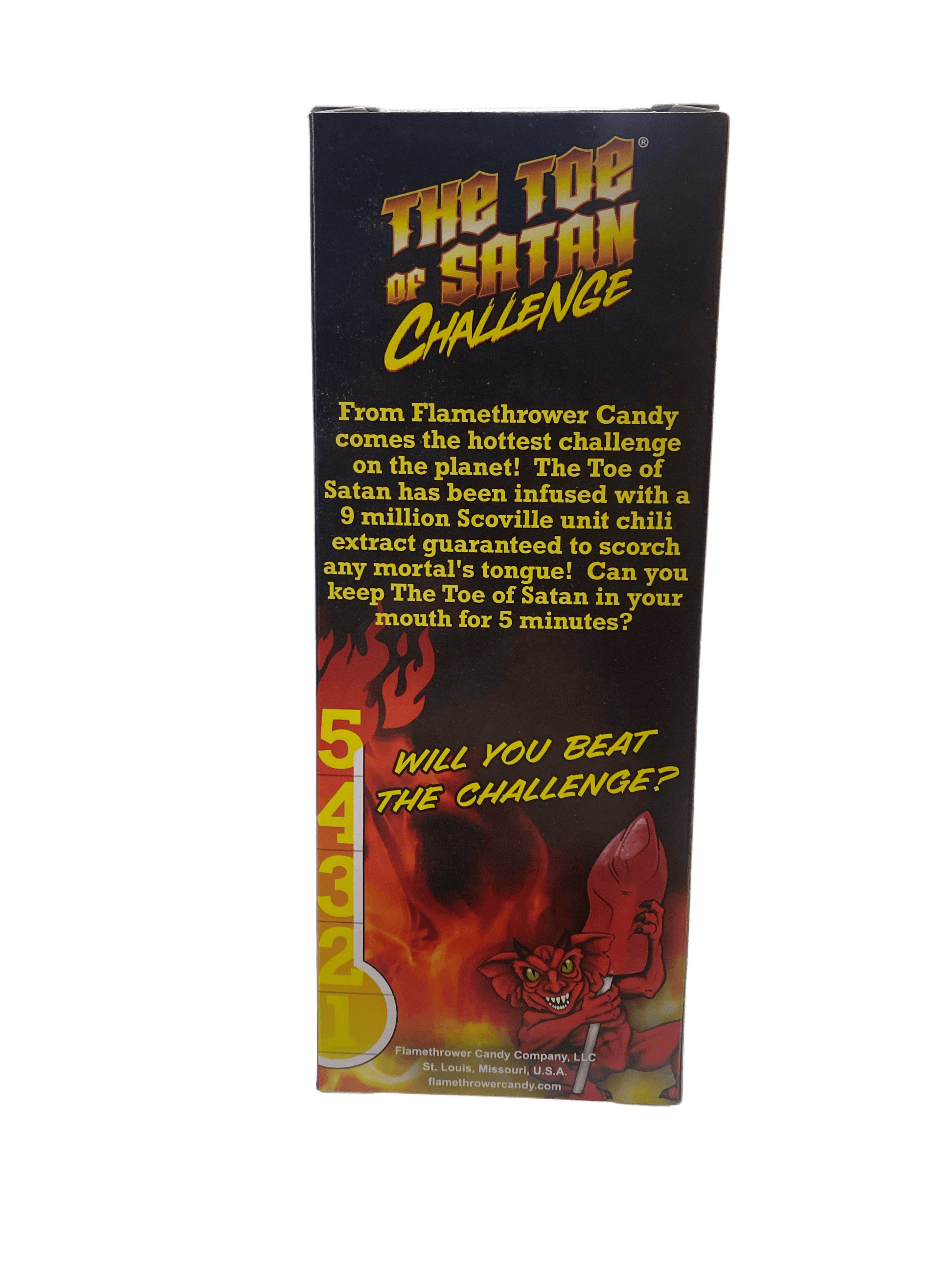 Toe of Satan Hot Lollipop - World's Hottest Lollipop - Canadian Edition - www.Shopthatapp.com