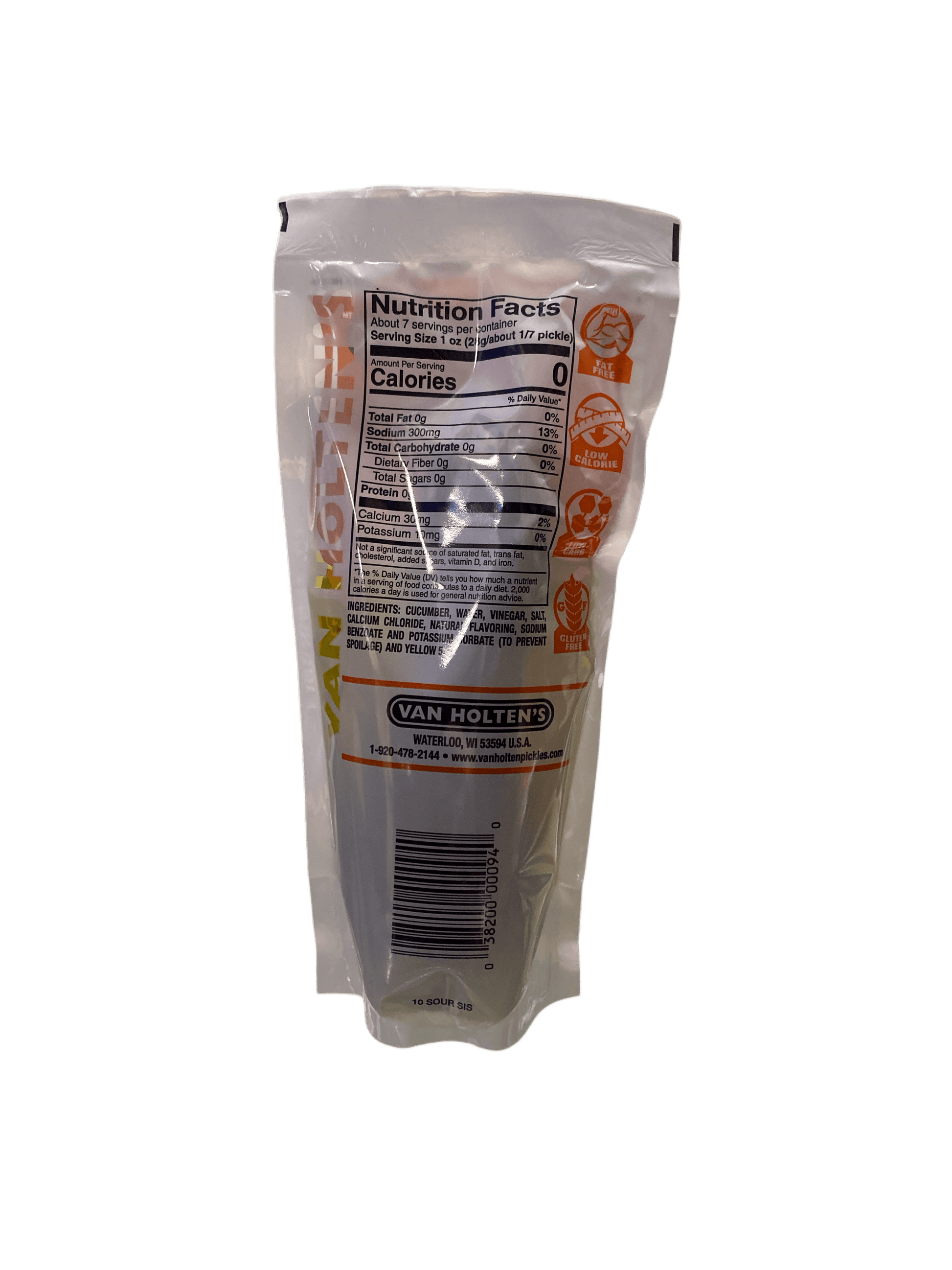 Van Holten’s Sour Sis Jumbo Pickle In A Pouch - www.Shopthatapp.com