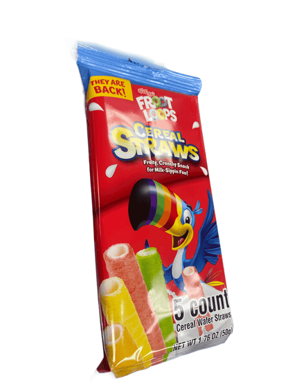 Froot Loops Cereal Straws - 5 Count - www.Shopthatapp.com