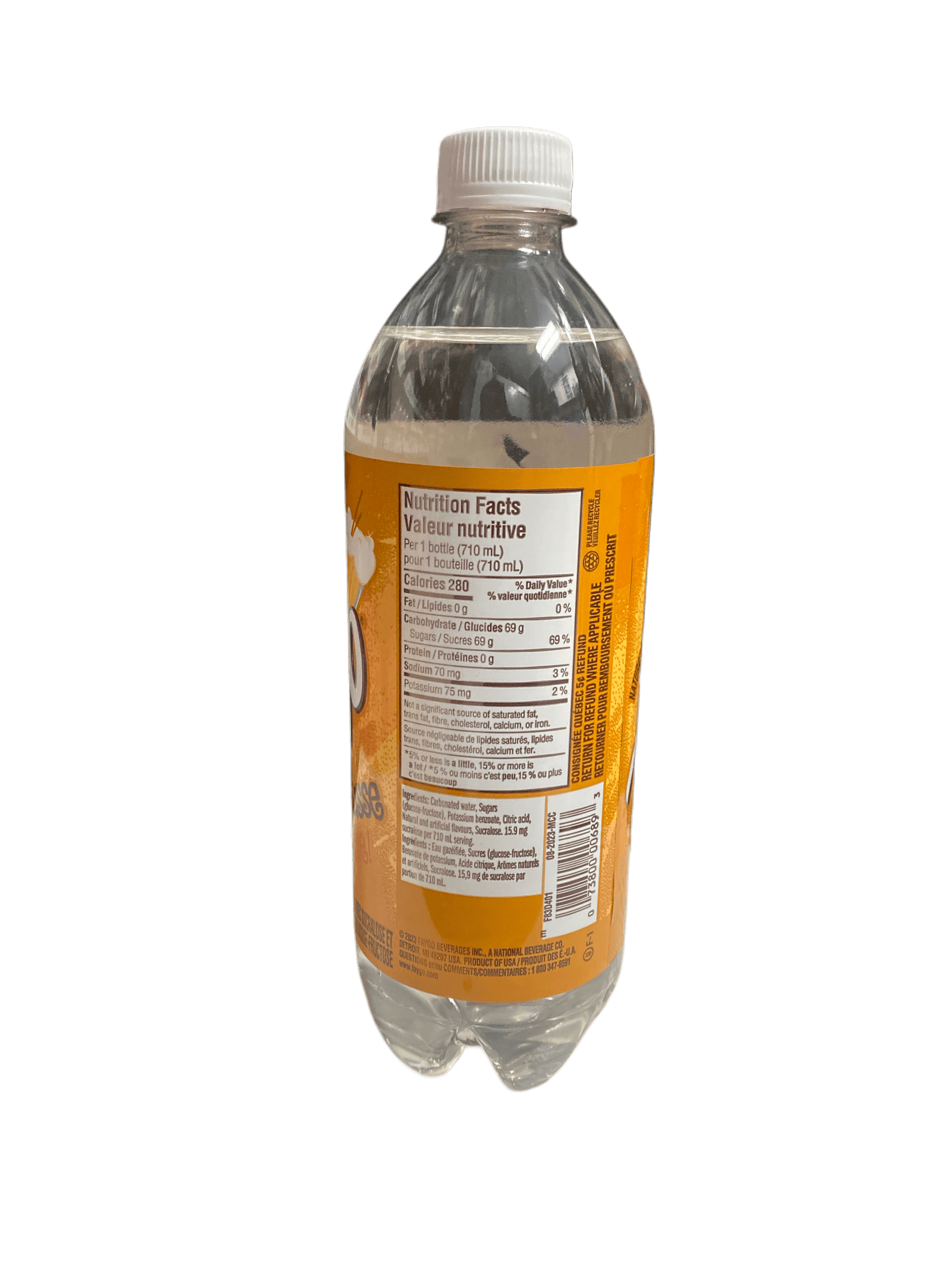 Faygo Creme Soda Drink 710mL - www.Shopthatapp.com