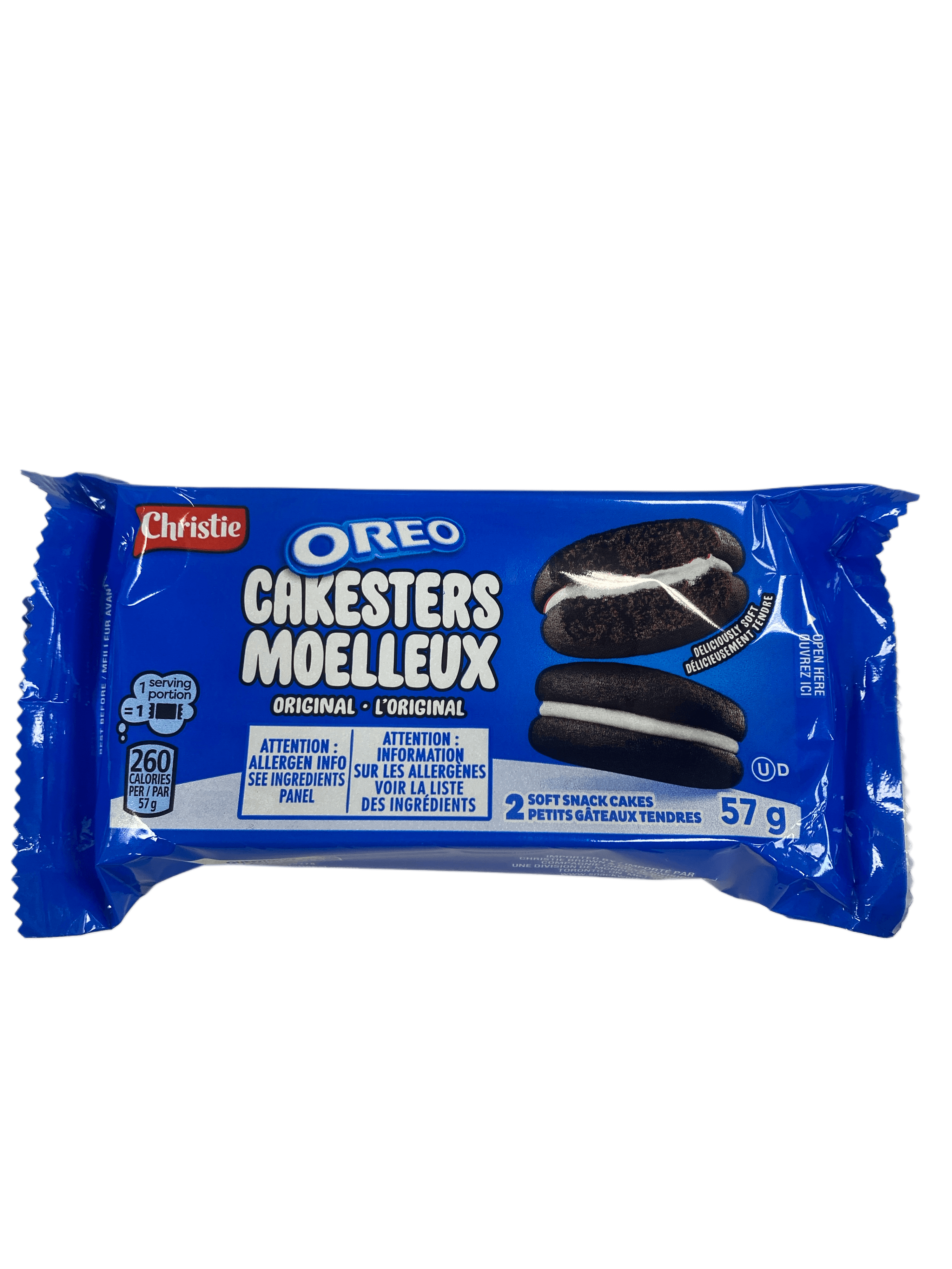 Oreo Cakesters Pack Of 2 Cakes - Canadian Edition - www.Shopthatapp.com