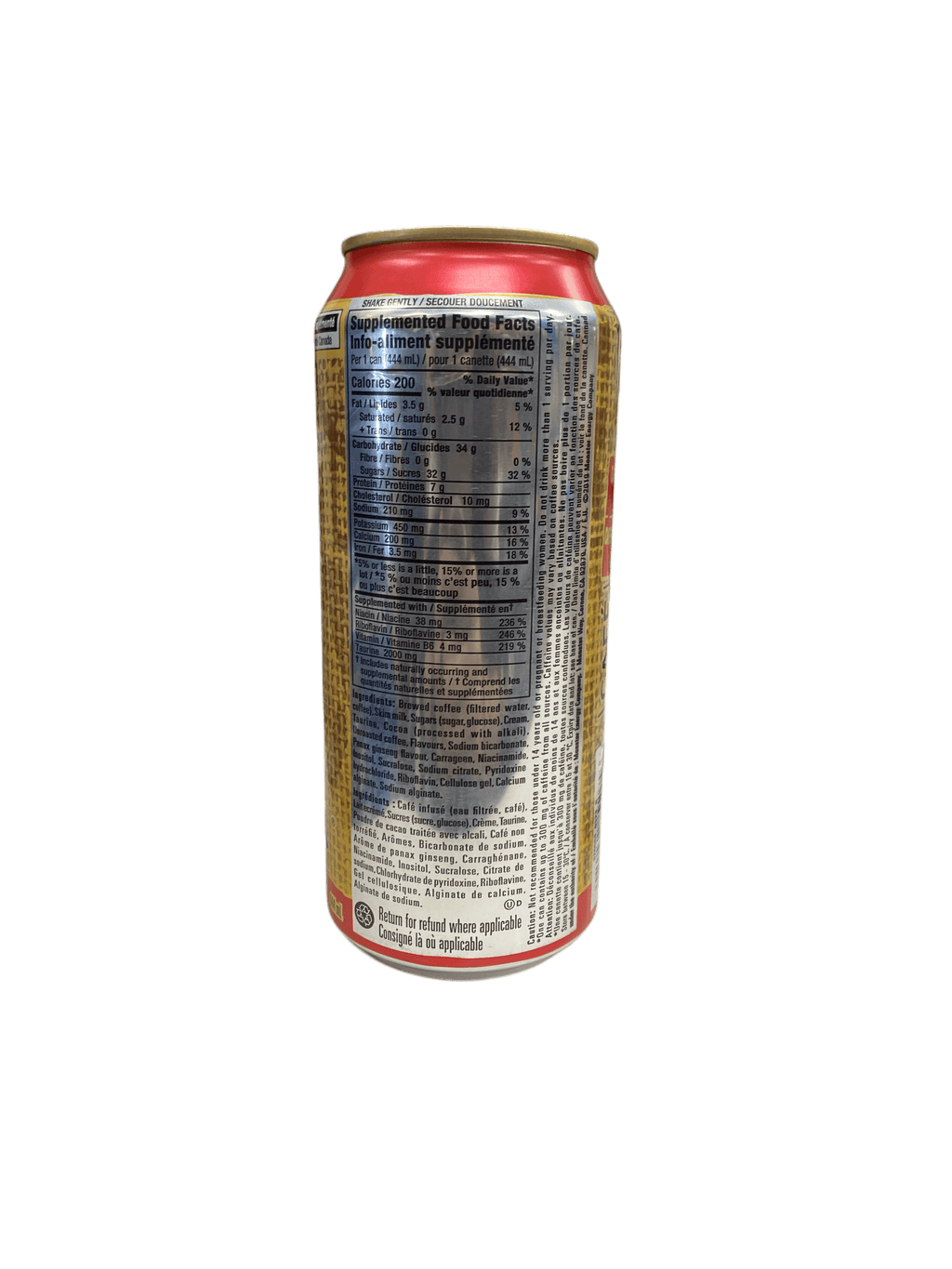 Monster Energy Java Mocha Triple Shot 444ML - Canadian Edition - www.Shopthatapp.com