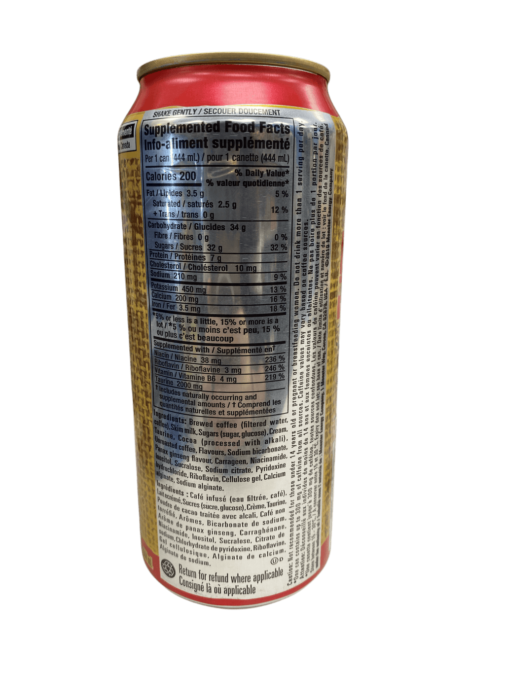 Monster Energy Java Mocha Triple Shot 444ML - Canadian Edition - www.Shopthatapp.com