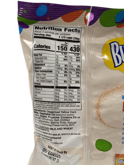 Bugles Cinnamon Toast Crunch 3OZ - U.S Edition - www.Shopthatapp.com