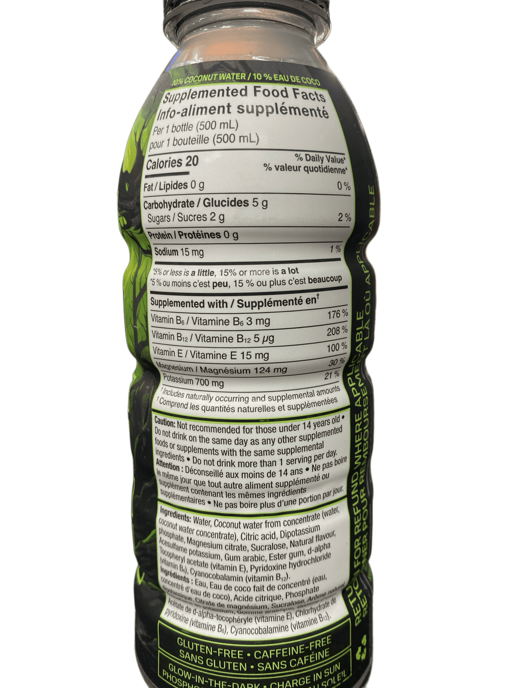 Prime Hydration Glowberry Drink 2024 Limited Edition 500ML - Canada Edition - www.Shopthatapp.com