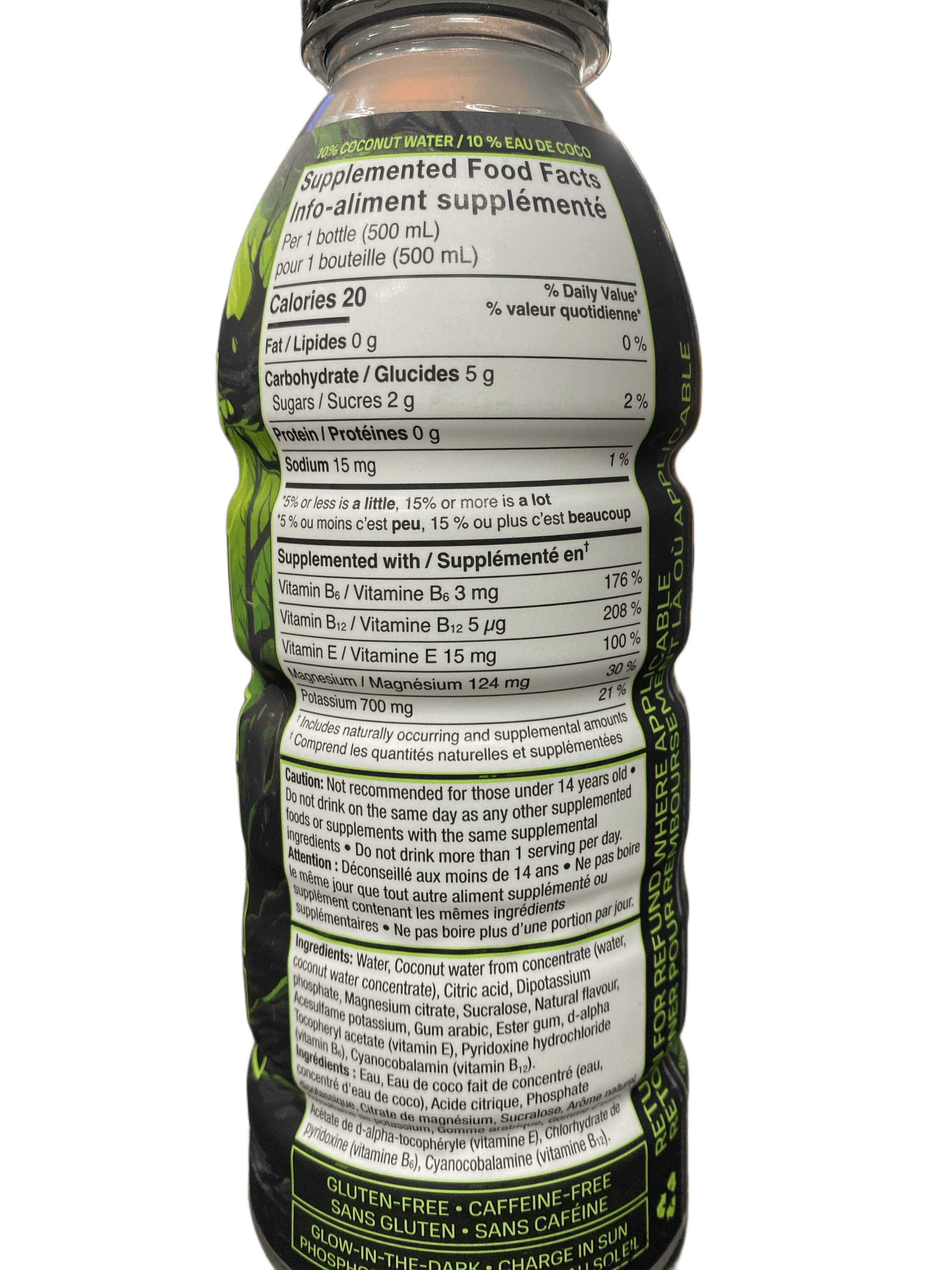 Prime Hydration Glowberry Drink 2024 Limited Edition 500ML - Canada Edition - www.Shopthatapp.com