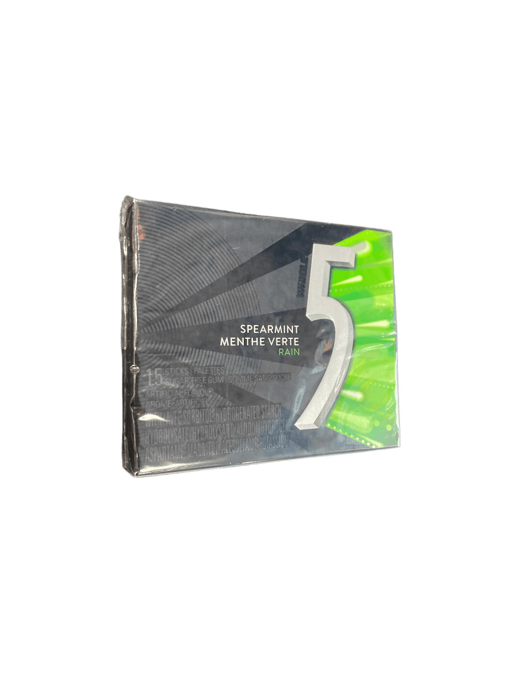5 Gum Spearmint 15 Sticks - Canadian Edition - www.Shopthatapp.com