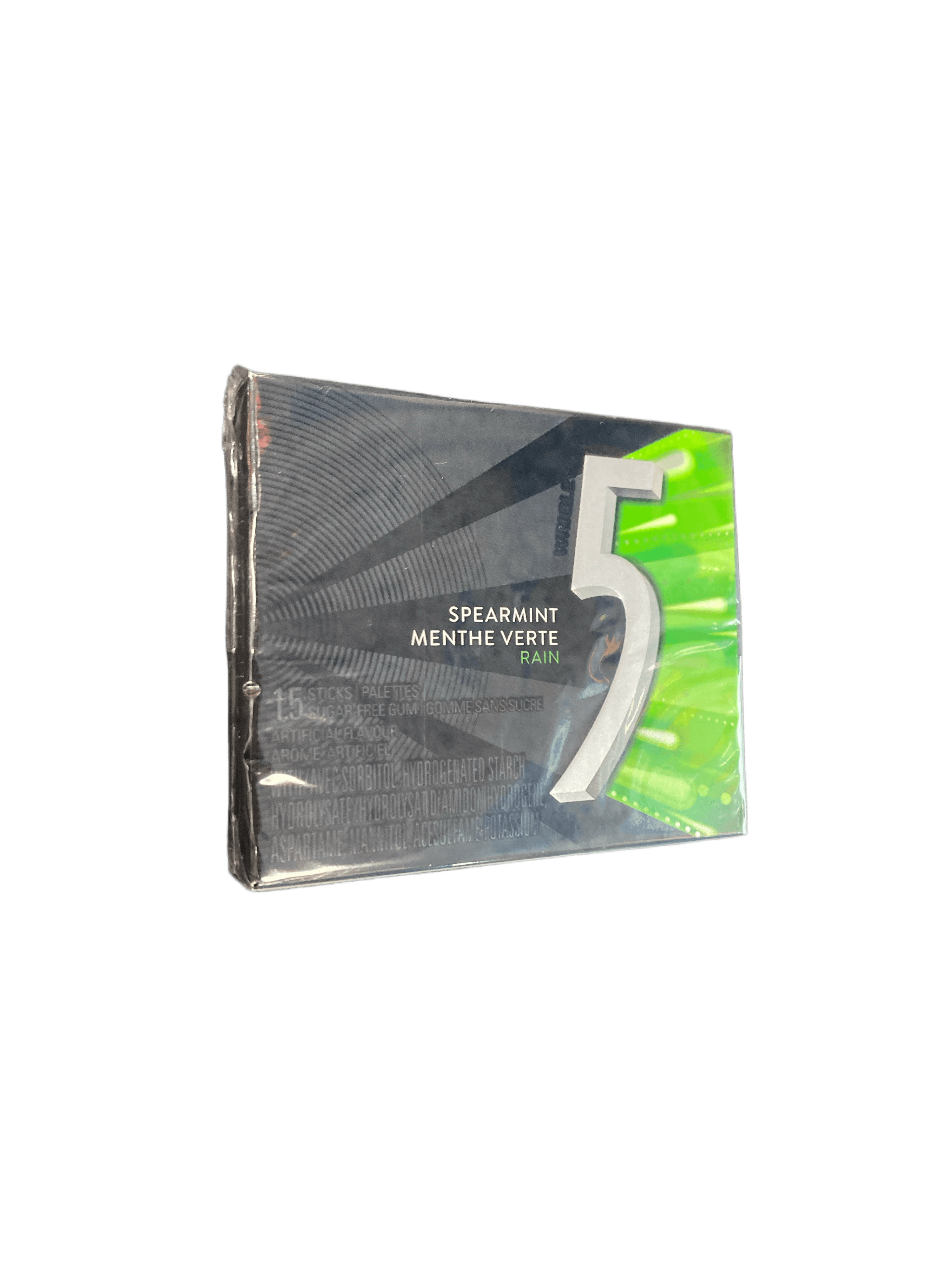 5 Gum Spearmint 15 Sticks - Canadian Edition - www.Shopthatapp.com