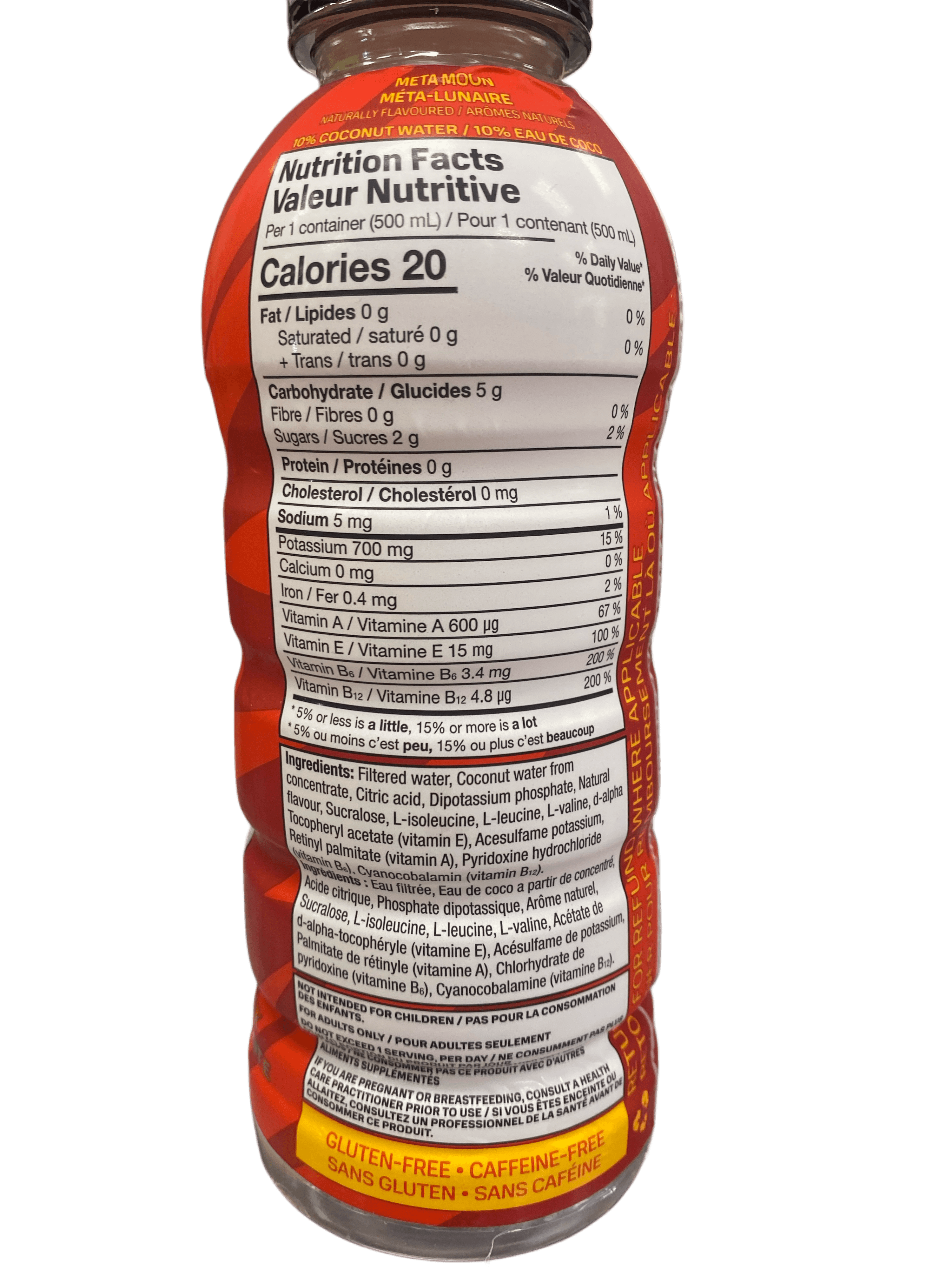 Prime Hydration NFL Patrick Mahomes Drink 500ML - Canadian Edition - www.Shopthatapp.com