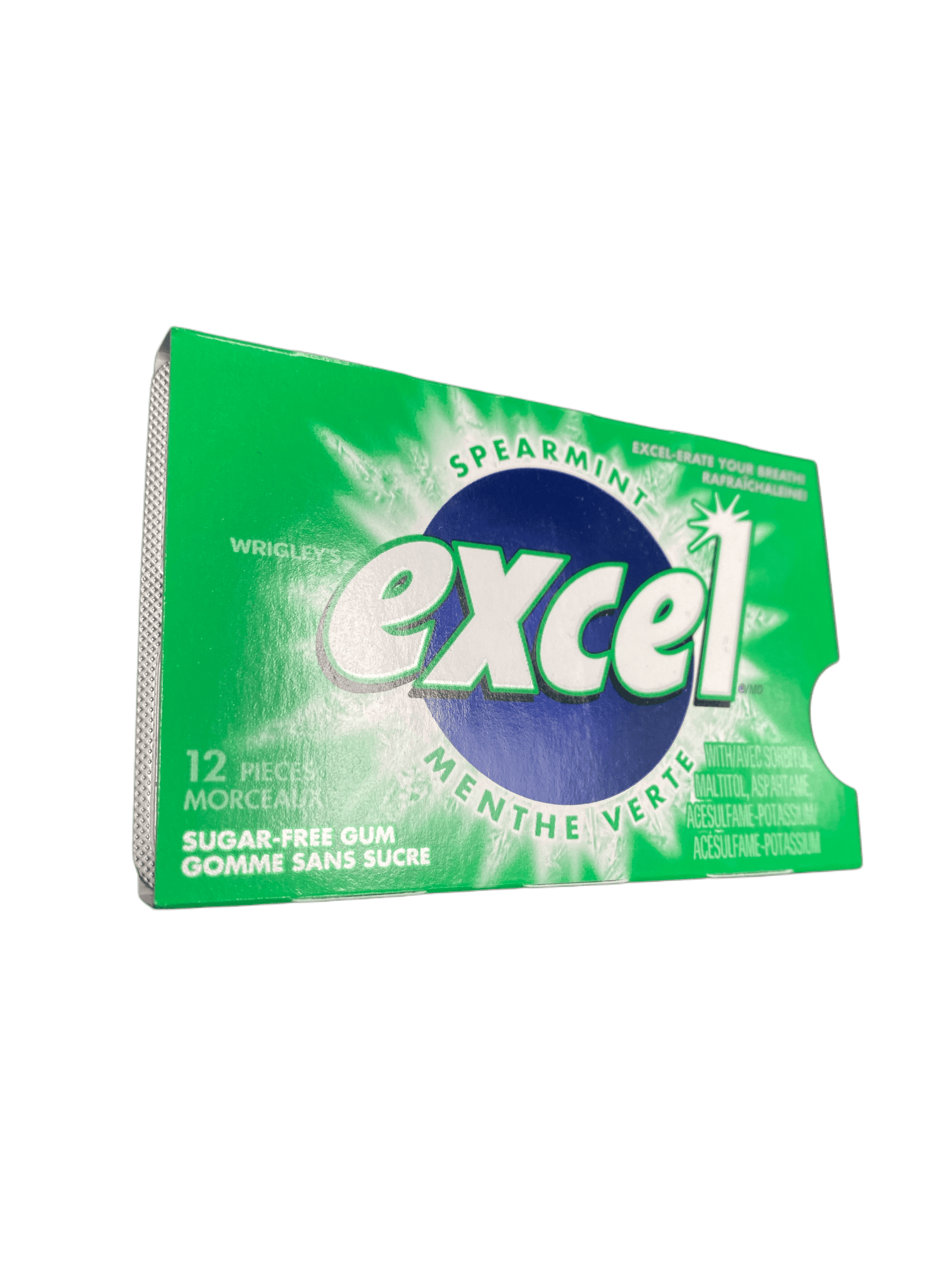 Excel Spearmint Gum 12 Pieces - Canadian Edition - www.Shopthatapp.com