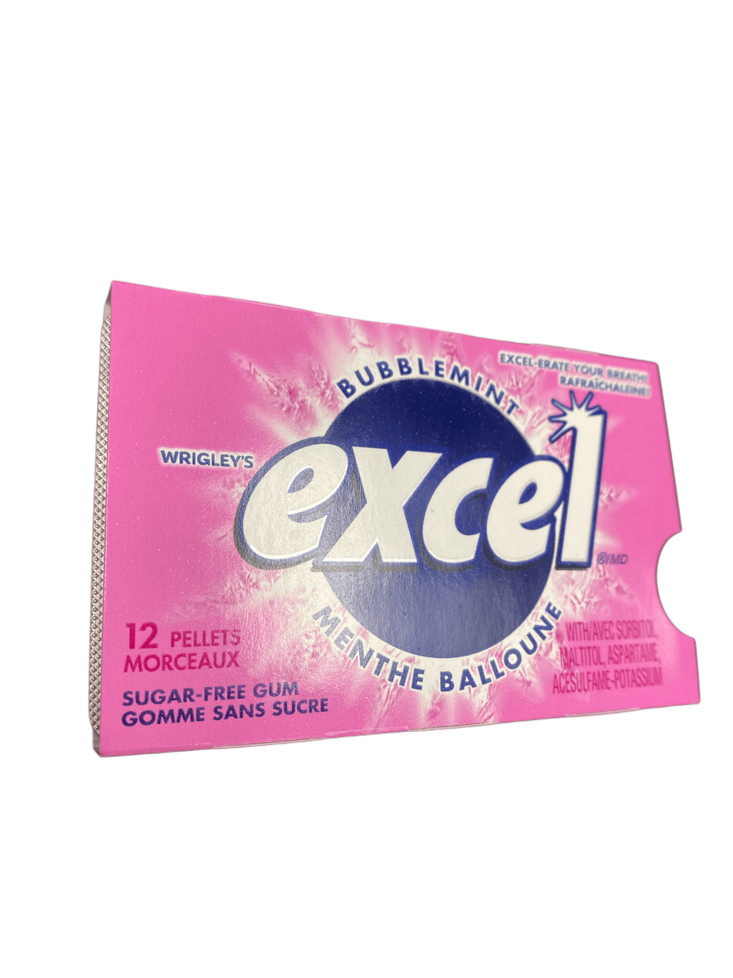 Excel Bubblemint Gum 12 Pieces - Canadian Edition - www.Shopthatapp.com