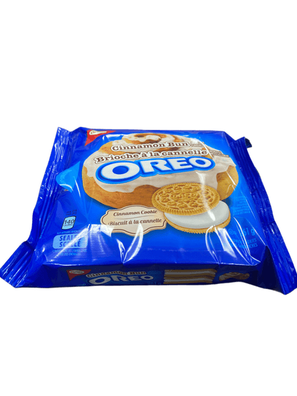Oreo Cinnamon Bun Cookie 261G - Canadian Edition - www.Shopthatapp.com