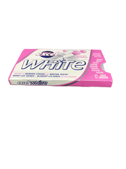 Excel White Bubblemint Gum 12 Pieces - Canadian Edition - www.Shopthatapp.com
